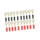 thumbnail image 3 of 10 Pares 8 AWG Car Audio Power Ground Wire Ring Terminal Conector Latón, 3 of 3