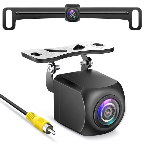 Cámara de respaldo Pixelman HD 170° con ángulo de visión amplio IP69 para automóvil
