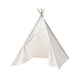 thumbnail image 2 of Tipi Para Niños, Cabaña Con Bolsa De Transporte, Casa De Juegos Para Cumpleaños, Barbacoas, Patio Trasero, Color Blanco, 2 of 3