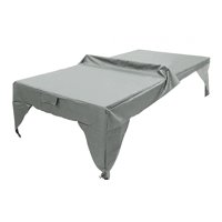 Magideal - Cubierta Para Mesa De Tenis De Mesa, Cubierta Protectora Para Mesa De Pong, Almacenamiento Impermeable, Mantel De Pong, Cubierta Protectora Gris