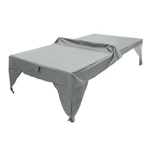 Magideal - Cubierta Para Mesa De Tenis De Mesa, Cubierta Protectora Para Mesa De Pong, Almacenamiento Impermeable, Mantel De Pong, Cubierta Protectora Gris