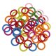 thumbnail image 1 of El anillo de madera colorido de 50pcs 33m m suena los materiales de madera para los proyectos de DIY, 1 of 3