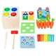 thumbnail image 4 of Juguete De Madera Para Martillar, Educación Temprana Interactiva Para Niños Pequeños, Niñas Y Niños, 4 of 5