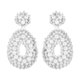 thumbnail image 2 of Pendientes Colgantes étnicos De Moda Para Regalo De Cumpleaños, Vacaciones, Fiestas, Color Blanco, 2 of 3