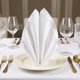 thumbnail image 3 of REGALWOVEN 12 Paquete de Servilletas de Tela, Servilletas de Cena de Mesa de Satén Lavables y Reutilizables para Restaurante, Bodas, Eventos y Fiestas Blancas 12x12 pulgadas, 3 of 6