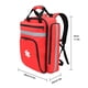 thumbnail image 2 of Mochila de Primeros Auxilios MYDAYS OUTDOOR 36x20x44cm Roja, 2 of 9