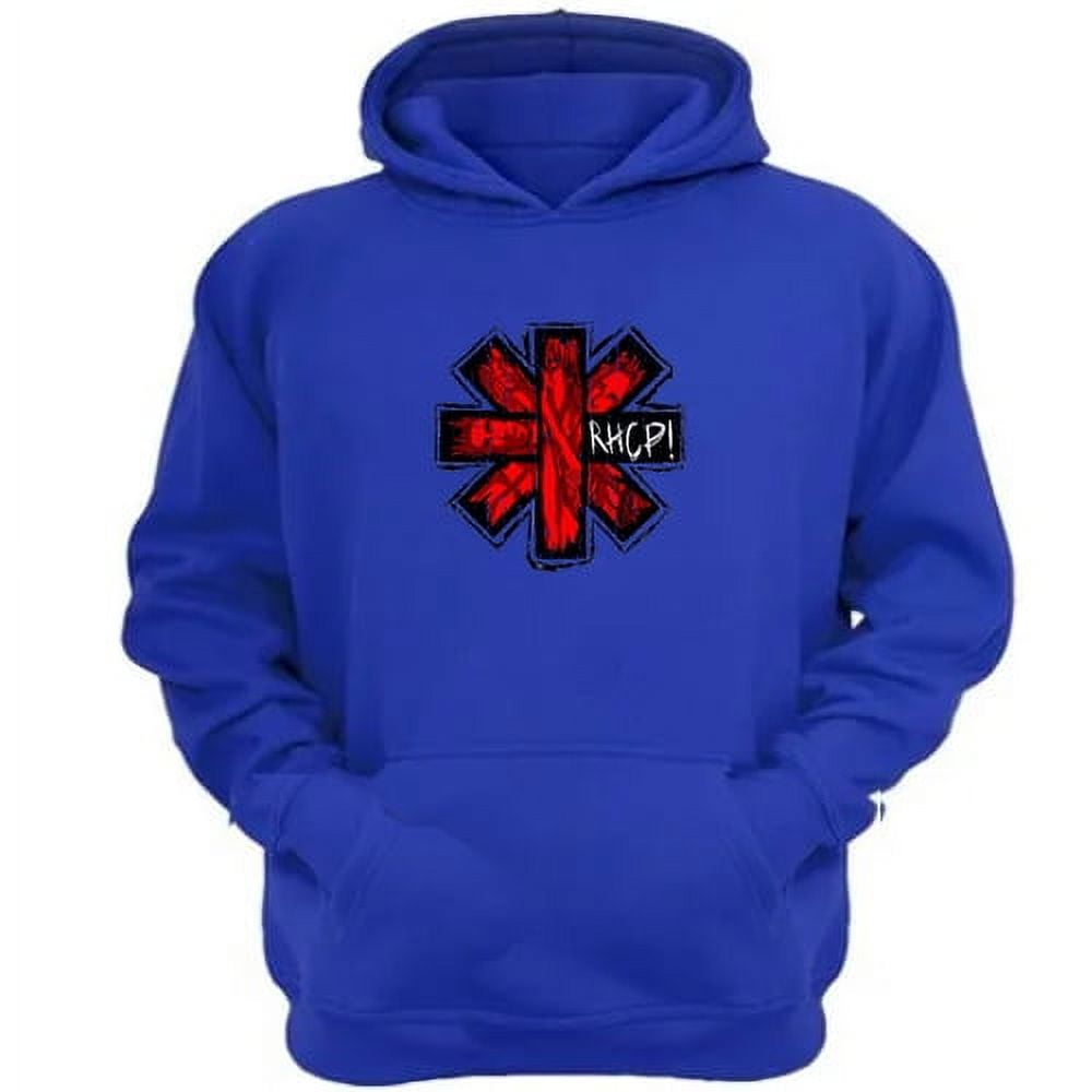 Genérico - Polerón Canguro Red Hot Chili Peppers Azul Talla Xs Unisex