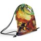 thumbnail image 5 of Dragones y Mazmorras Mochila de Cuerdas para Deportes y Gimnasio, Bolsa de Cuerdas Resistente al Agua, Bolsa Cinch, 30×40cm, 5 of 6