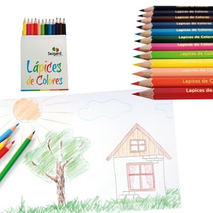 Seigard - Set De 12 Lápices Cortos