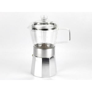 Fantuzzi - Cafetera Espresso Crystal 9 Tazas