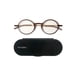 thumbnail image 1 of Gafas de lectura ThinOptics Round Brown con aumento 2.5, 1 of 9