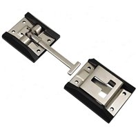 Magideal - Soporte De Captura Para Rv, Reemplazo De Hardware De Pestillo De Puerta De Entrada En Forma De T, Guardián De Gancho De Puerta De Entrada Con Soporte