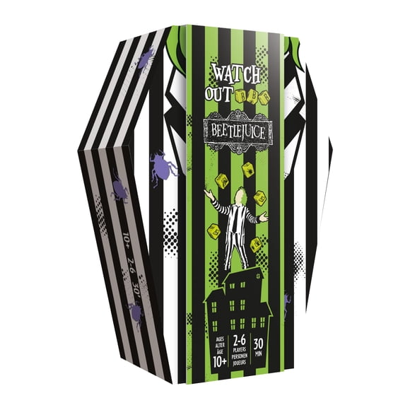 Juego de mesa Mixlore Watch Out Beetlejuice: juego de dados
