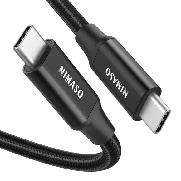 Cable USB C a USB C 3.1 Gen 2, 10 Gbps, transferencia de datos, 100 W PD