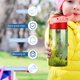 thumbnail image 5 of RaymanBotella de Agua con Tapa Pop Top de Un Toque, Acero Inoxidable, a Prueba de Fugas, para Deportes, Botella Infantil rosa 12 oz, 5 of 6