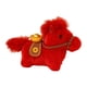 thumbnail image 2 of Colgante De Peluche Con Forma De Caballo Para Bolso, Bolso De Cumpleaños, Peluche Rojo, 2 of 5