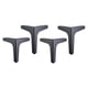 thumbnail image 4 of 4 X Hierro Metal Muebles Patas Sofá Pies Silla Armario Mesa 15cm Negro, 4 of 5