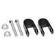 thumbnail image 1 of Par de extensores de altura de amortiguador de 3 cm universales para suspensión de motocicleta negro, 1 of 6