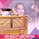 thumbnail image 4 of Estuche de maquillaje Ver Beauty Professional con 4 bandejas en oro rosa, 4 of 8