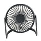 thumbnail image 1 of Ventilador de Escritorio Pequeño, Mini Ventilador de Refrigeración, Velocidad Ajustable, Recargable, Silencioso, Portátil, Ventilador de Escritorio Pe Negro, 1 of 5
