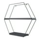 thumbnail image 2 of Repisa Hexagonal Total Black, 2 of 3