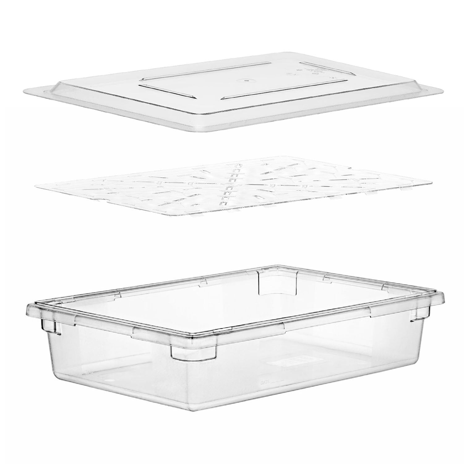 Cook-in - Pack Caja De Almacenamiento Mas Tapa Y Drenaje 66x46x15 Cm