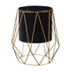 thumbnail image 1 of Soporte De Jardinera De Metal Accesorios Soporte De Maceta Para Bodas Decoración Interior Al Aire Libre Negro Geométrico, 1 of 5