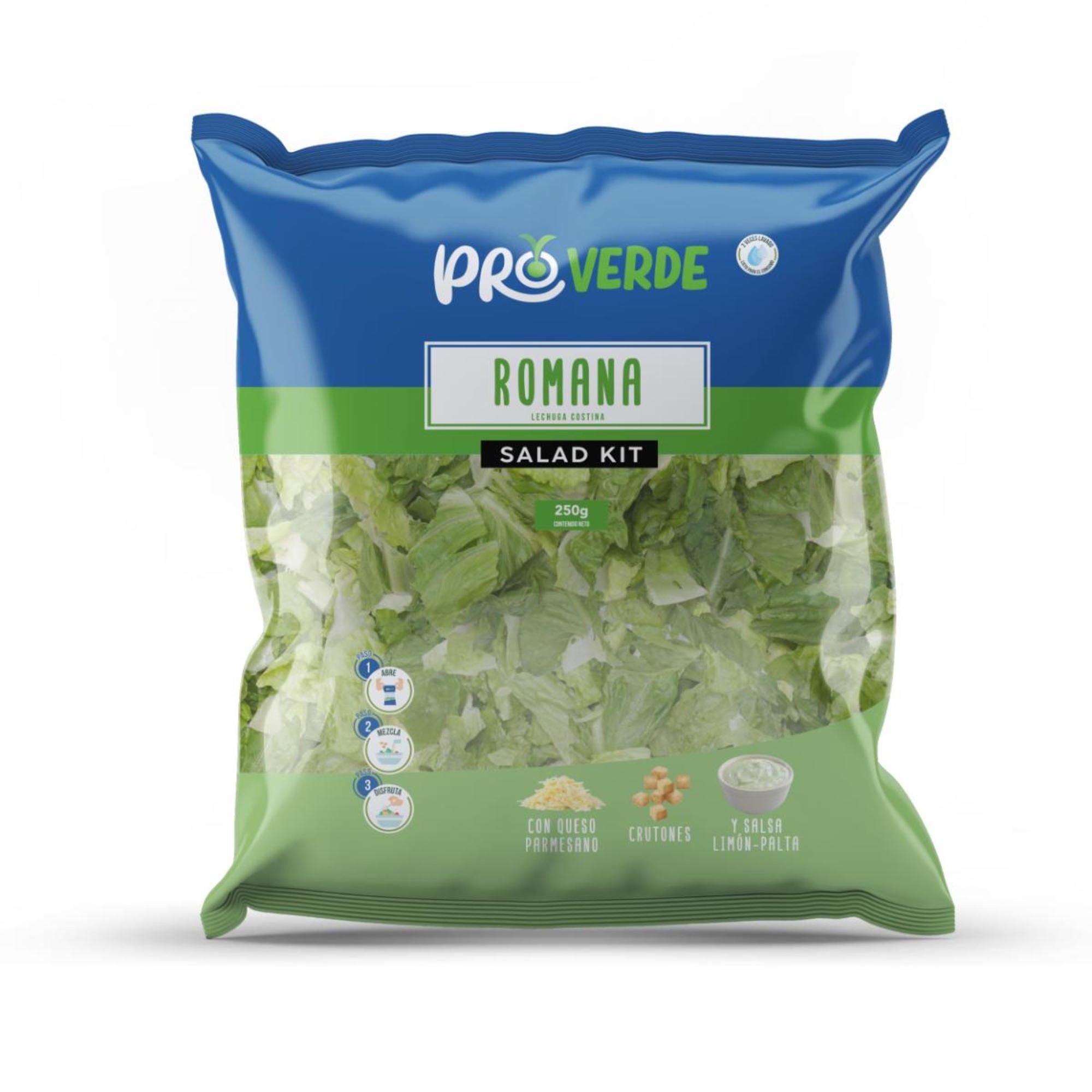 Ensalada Salad Kit Romana Bolsa 250 g