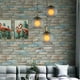 thumbnail image 1 of 1pc Retro Brick 3D Stereo Sticker, Wallpaper,Fashion Realistic Design, For Living Room Dining Room Fireplace Background Wall Decoration, Internet Celebrity Barber Shop Winery Dessert Shop Decoration, 1 of 4