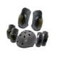 thumbnail image 4 of Kit de protección infantil, protectores ergonómicos para niños y niñas, casco ajustable para deportes al aire libre , Negro, m, 4 of 5