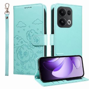 Funda Billetera Foxdock Compatible Con Oppo Reno 13 Pro, Diseño Perrito Tierno, Ranuras Para Tarjetas Y Soporte Plegable