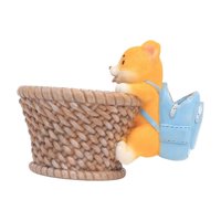 Ioensy - Maceta Creativa Con Temática De Animales Con Orificio De Drenaje Para Perro Alféizar