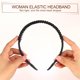 thumbnail image 5 of Ofertas Únicas 4 Piezas Diadema De Peine De Dientes Color Sólido Peine De Dientes Aro Para El Cabello Para Mujeres Accesorios Para El Cabello 4 Piezas Negro, 5 of 7