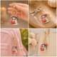 thumbnail image 3 of MALOYANVE Halloween Ghost Keychain Rhinestone Enamel, 3 of 3