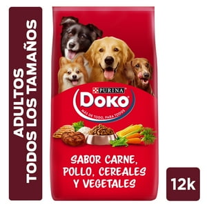 Alimento Seco Para Perro Doko® Adultos Todos Los Tamaños Carne Y Pollo 12Kg