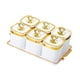 thumbnail image 5 of Plato De Frutos Secos Con Compartimentos Para Almacenar Alimentos, Para Comedor, Sala De Estar, Fiestas, Porcelana Blanca, 5 of 5