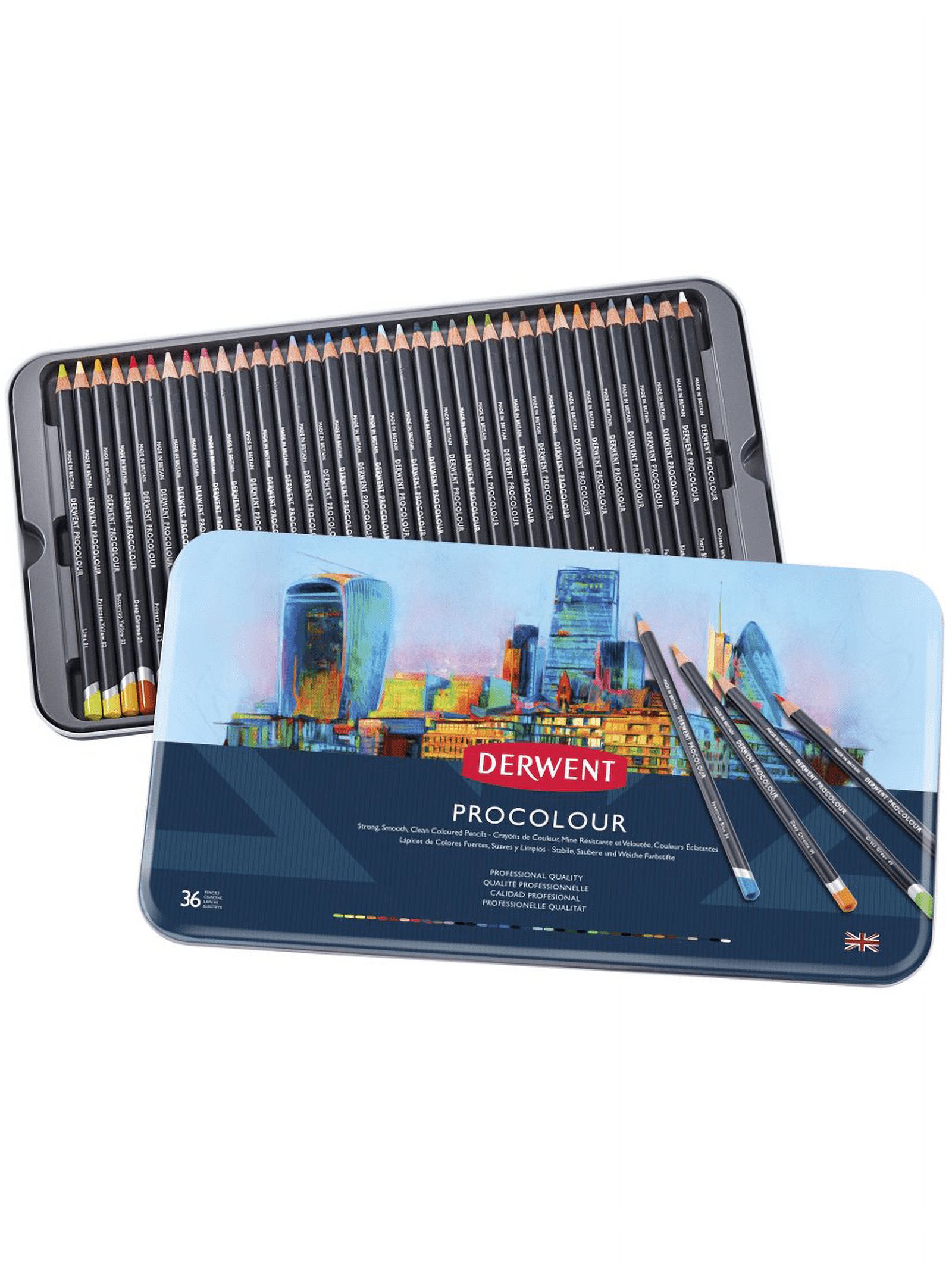 Lápices De Colores Procolour Derwent Set 36