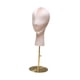 thumbnail image 5 of Cabeza De Maniquí, Estante Para Sombrero, Telas, Modelo De Bloque, Cabeza De Maniquí Para Joyería, Peluca, Sombrero, Color Rosa, 5 of 5