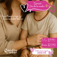 Bendito Amor - Pack Día De La Mamá Pulseras De Ámbar Báltico