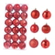 thumbnail image 3 of 36 Uds Adornos Para árbol De Navidad Decoración Navideña Surtida Bolas De Navidad 6cm Rojo, 3 of 3