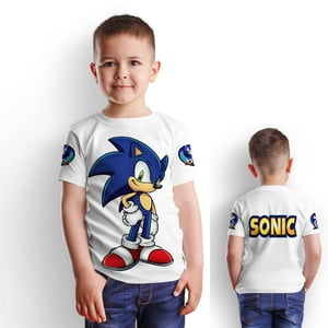 Mundo Textil - Polera Juvenil Sonic D2 - Talla 4