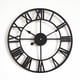 thumbnail image 2 of Reloj De Pared Vintage 60 Cm 3d Grande Retro Hierro, 2 of 6