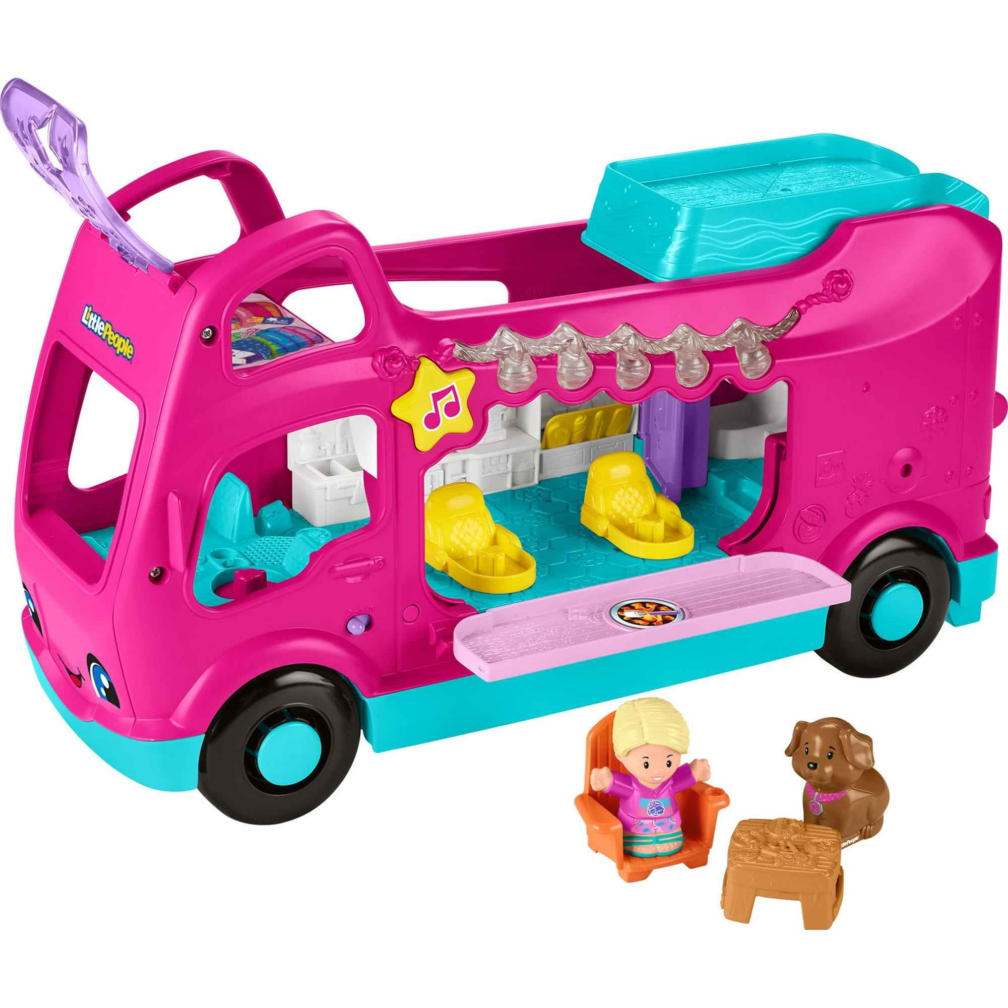 Juguete Fisher-price Little People Barbie Little Dreamcamper Rv