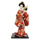 thumbnail image 3 of Figura Coleccionable Estatua Escultura Miniaturas Kimono Japonés Geisha Muñeca Estilo B, 3 of 3