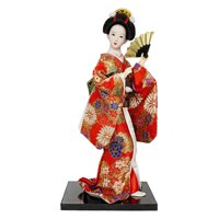 Bothyi - Figura Coleccionable Estatua Escultura Miniaturas Kimono Japonés Geisha Muñeca Estilo B