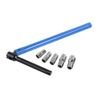 Magideal - Conjunto De Llave Dividida, Retroceso De Fontanería, Herramientas De Distancia Prácticas, Tecla De Plomería, Herramienta De Instalación Profesional De Azul