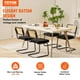 thumbnail image 2 of Juego de sillas de comedor VEVOR Rattan Mid Century Modern x4, 2 of 3