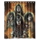 thumbnail image 1 of Cortina de ducha con ganchos para sesión de fotos de la banda Kiss (60 x 72 pulgadas), 1 of 3