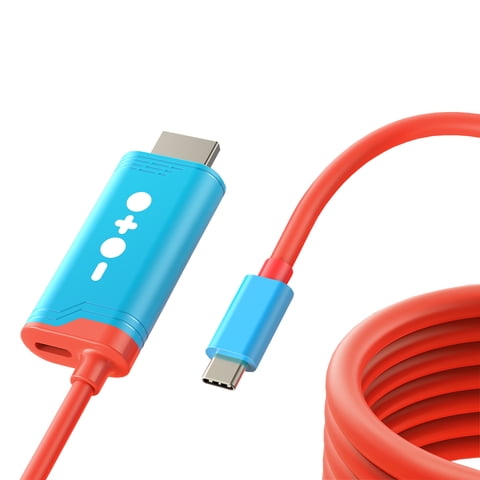 Genérico - Compatible Con Nintendo Switch 2 - Estación De Acoplamiento Portátil Adaptador Hdmi Para Conexión De Switch A Tv - Accesorio De Cable De Carga Y Transferencia De Datos