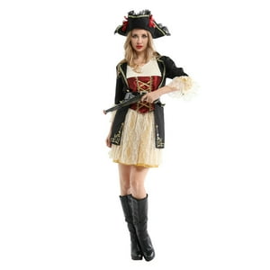 Red Sale - Disfraz Pirata Luxury Bucanera Mujer